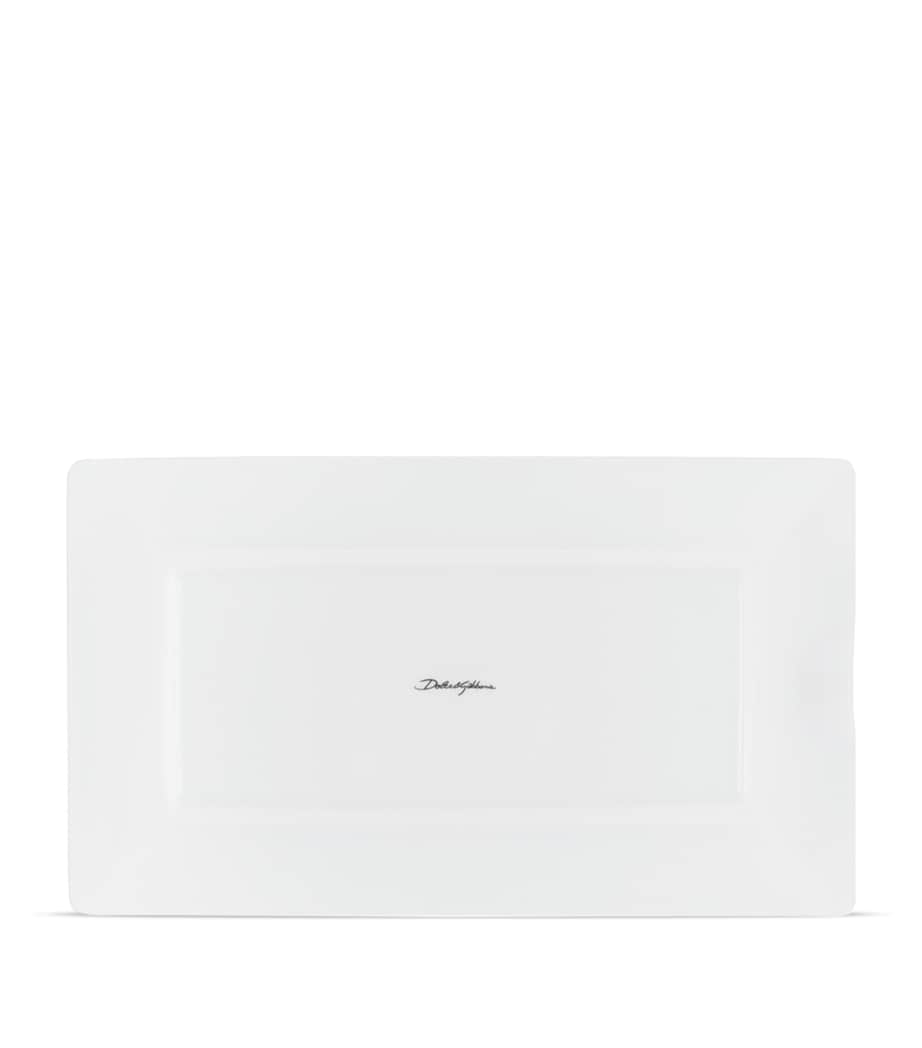 Dolce&Gabbana Casa Carretto ornate ashtray with gold brushstrokes - British product