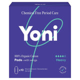 Yoni Organic Pads Heavy   10 per pack GOODS M&S   