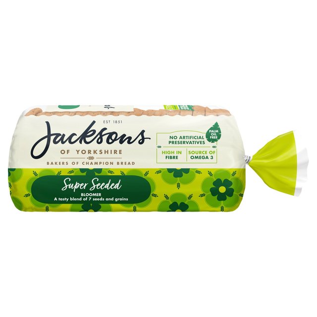 Jackson's Super Seeded Brown Bloomer   800g GOODS M&S   