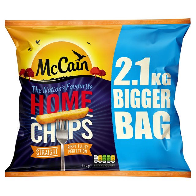 McCain Home Chips Straight Cut    2100g