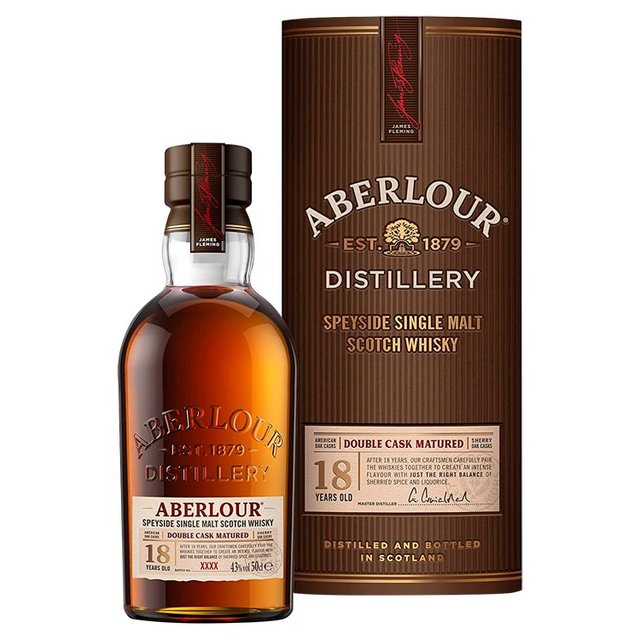 Aberlour 18 Year Old Speyside Single Malt Scotch Whisky   50cl