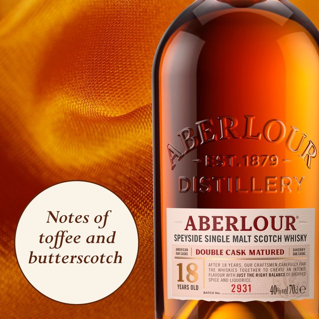 Aberlour 18 Year Old Speyside Single Malt Scotch Whisky   50cl GOODS M&S   