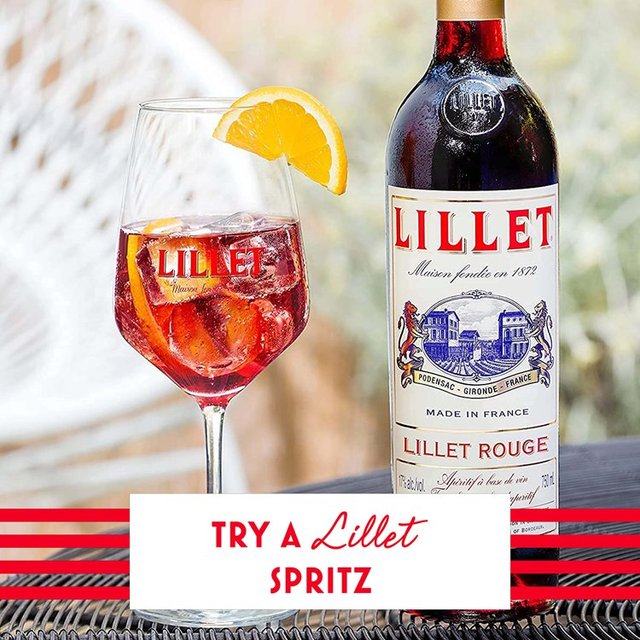 Lillet Rouge Red Wine-Based Aperitif    75cl GOODS M&S   