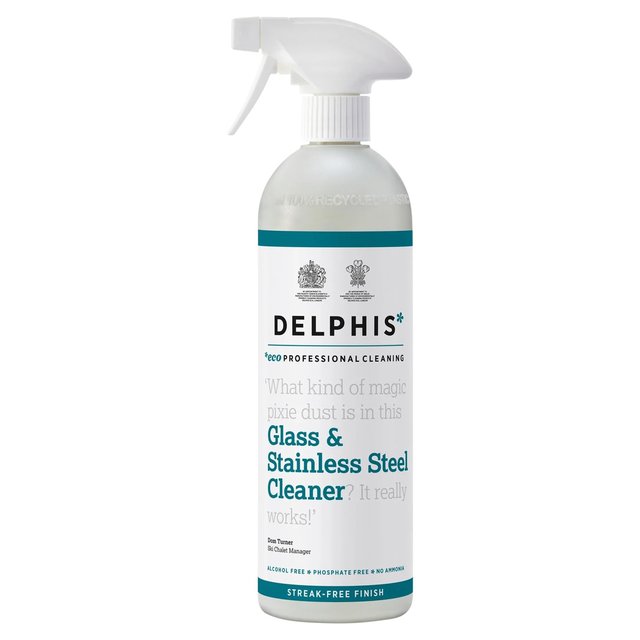 Delphis Eco Glass and Stainless Steel Cleaner   700ml GOODS M&S   