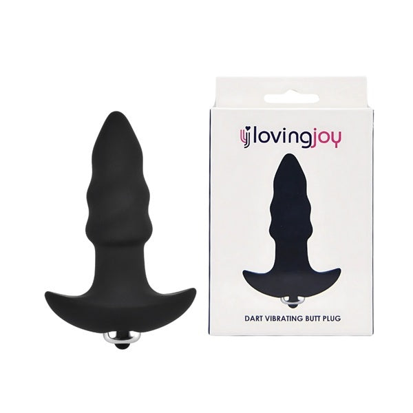 Loving Joy Dart vibrating butt plug silicone 7 functions (British brand)