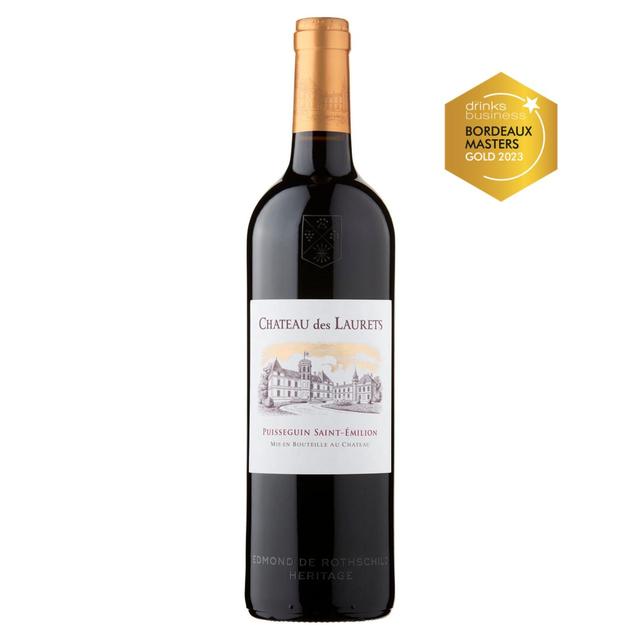 Edmond de Rothschild Chateau des Laurets Puisseguin St.Emilion Bordeaux   75cl GOODS M&S   