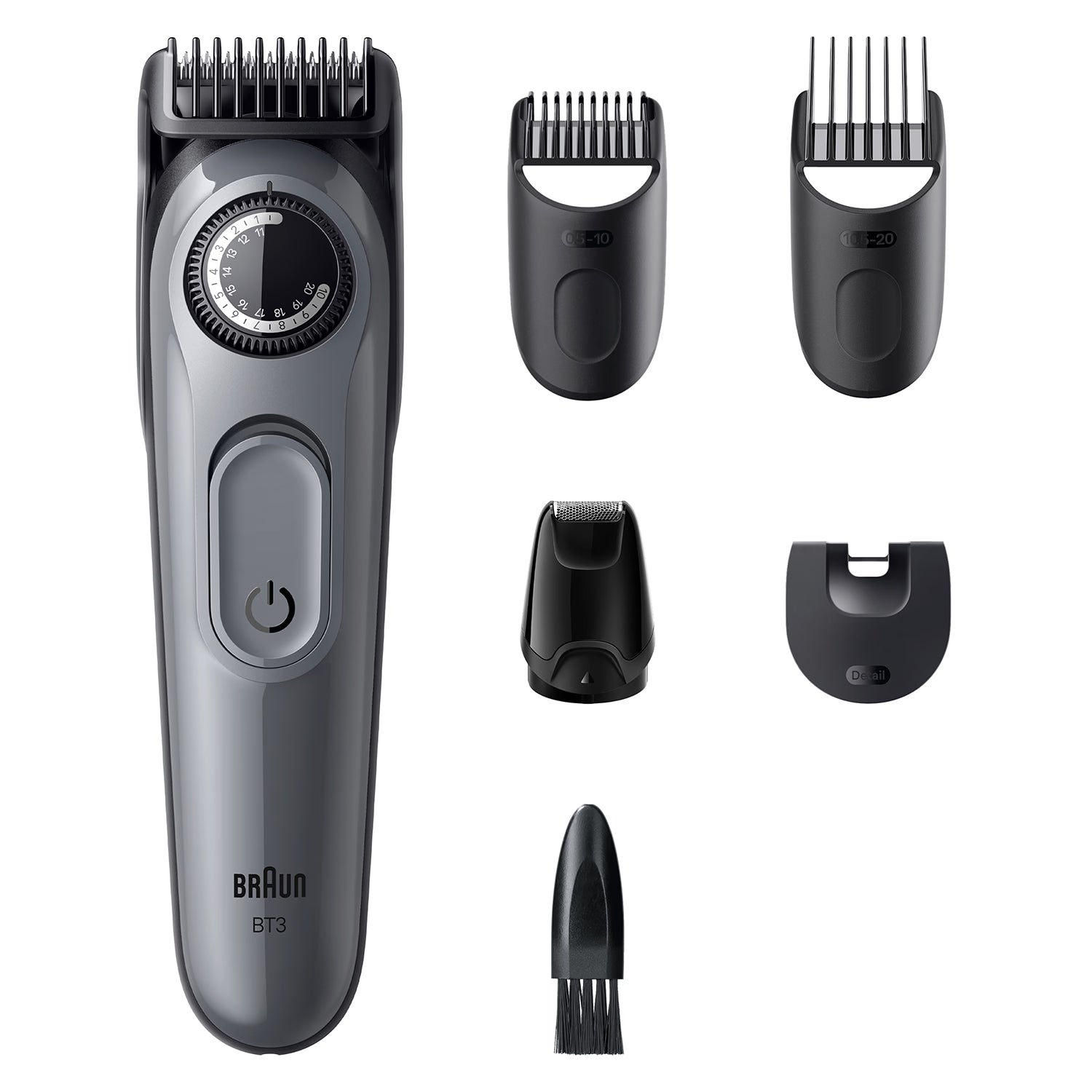 Braun Series 3 Beard Trimmer with styler attachments, UK version