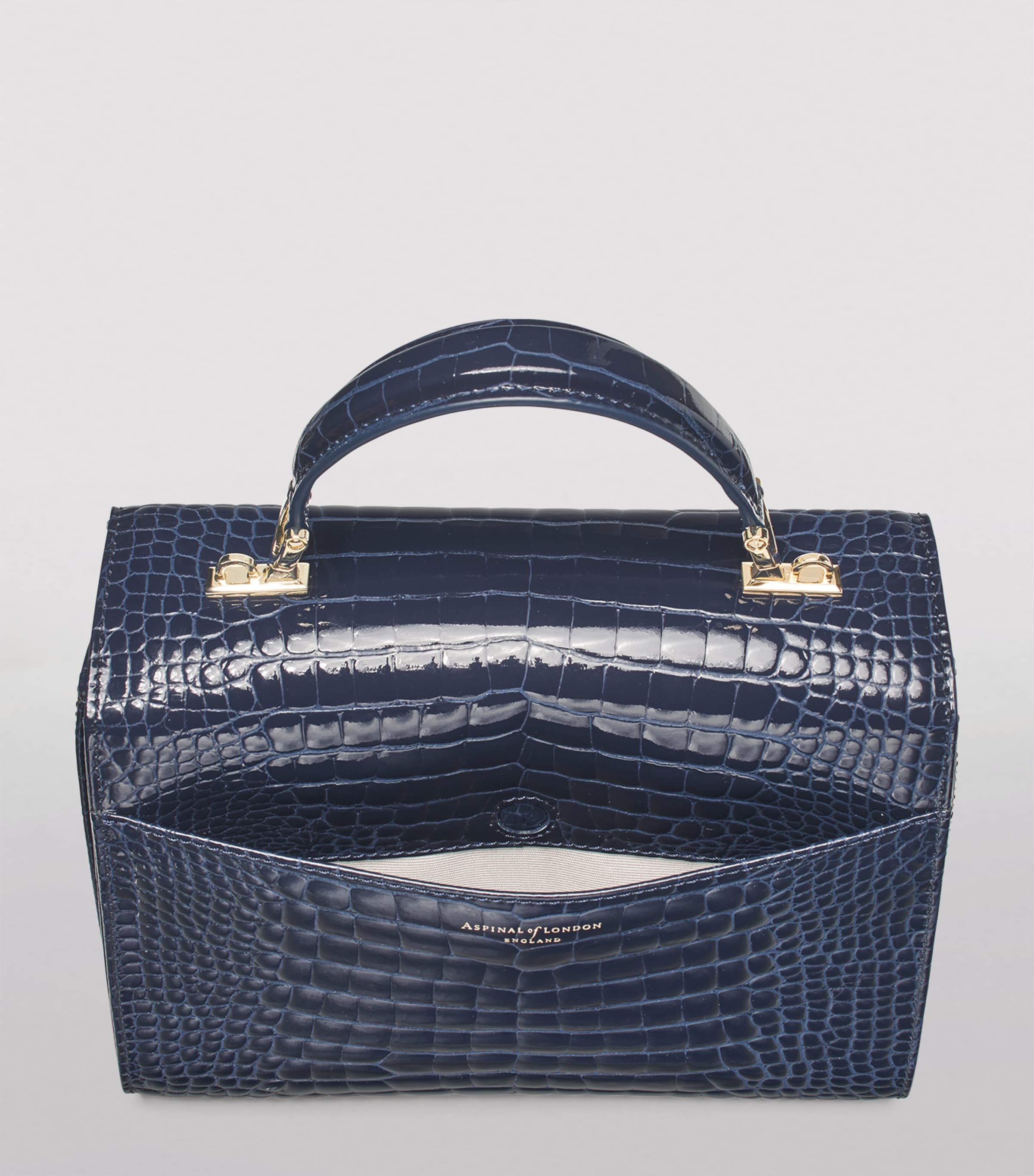 Aspinal of London Mayfair top-handle bag (British brand)