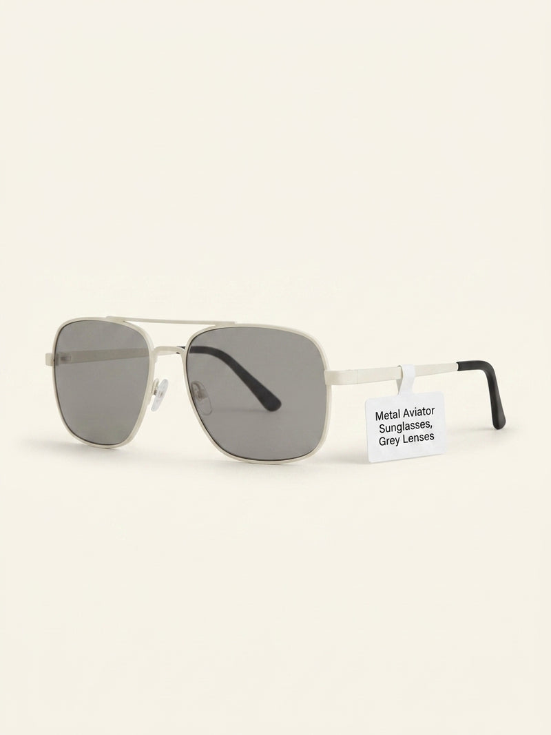 Gucci metal sunglasses rectangle frame gold-tone, UK version