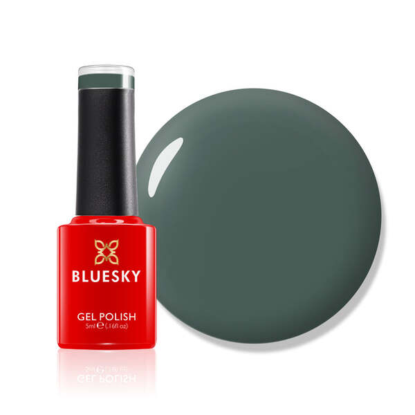 Bluesky gel polish green soldier mini, imported from the UK