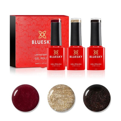 Bluesky Christmas Cracker Mini Trio Gel Polishes