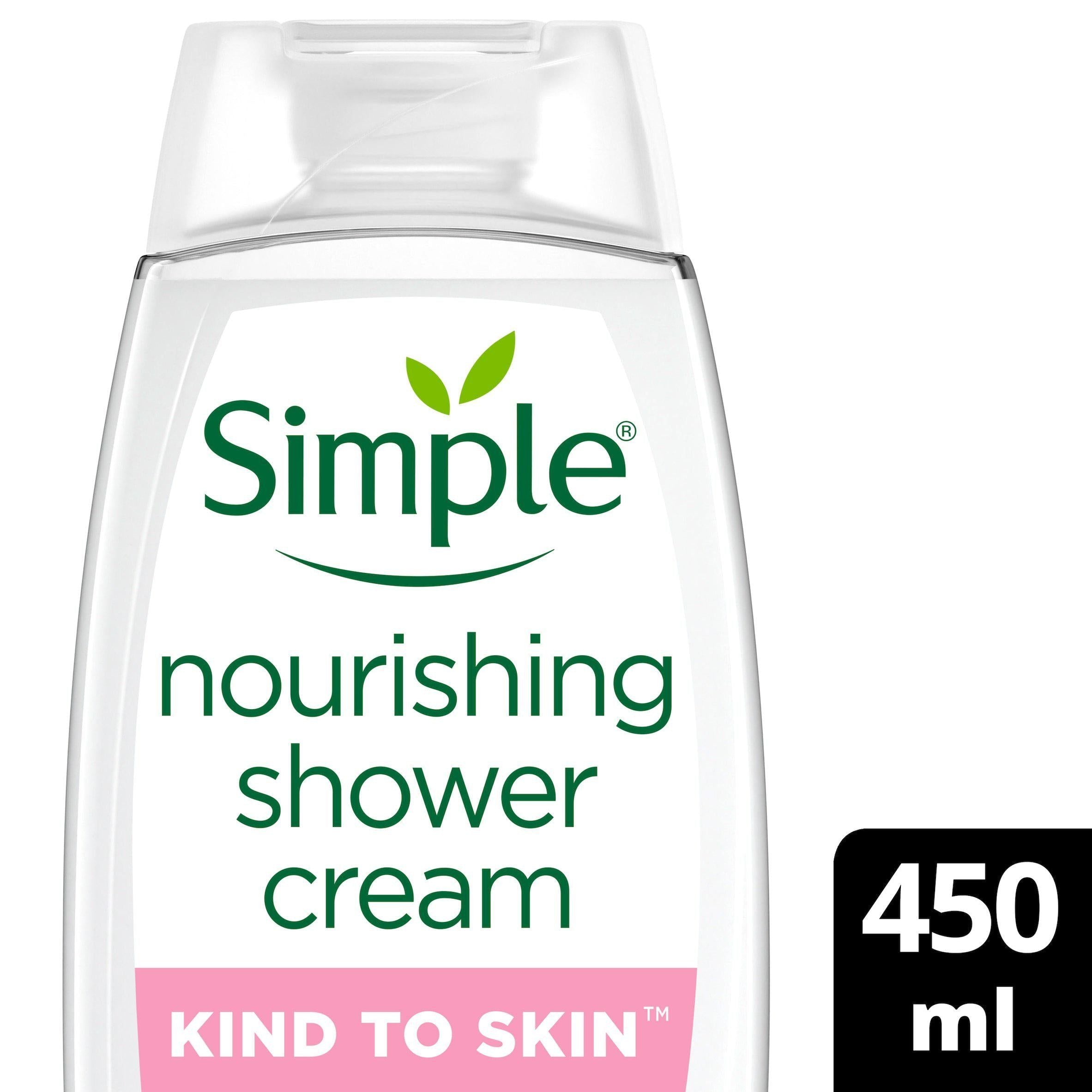 Simple Nourishing Shower Gel 450ml GOODS Sainsburys   