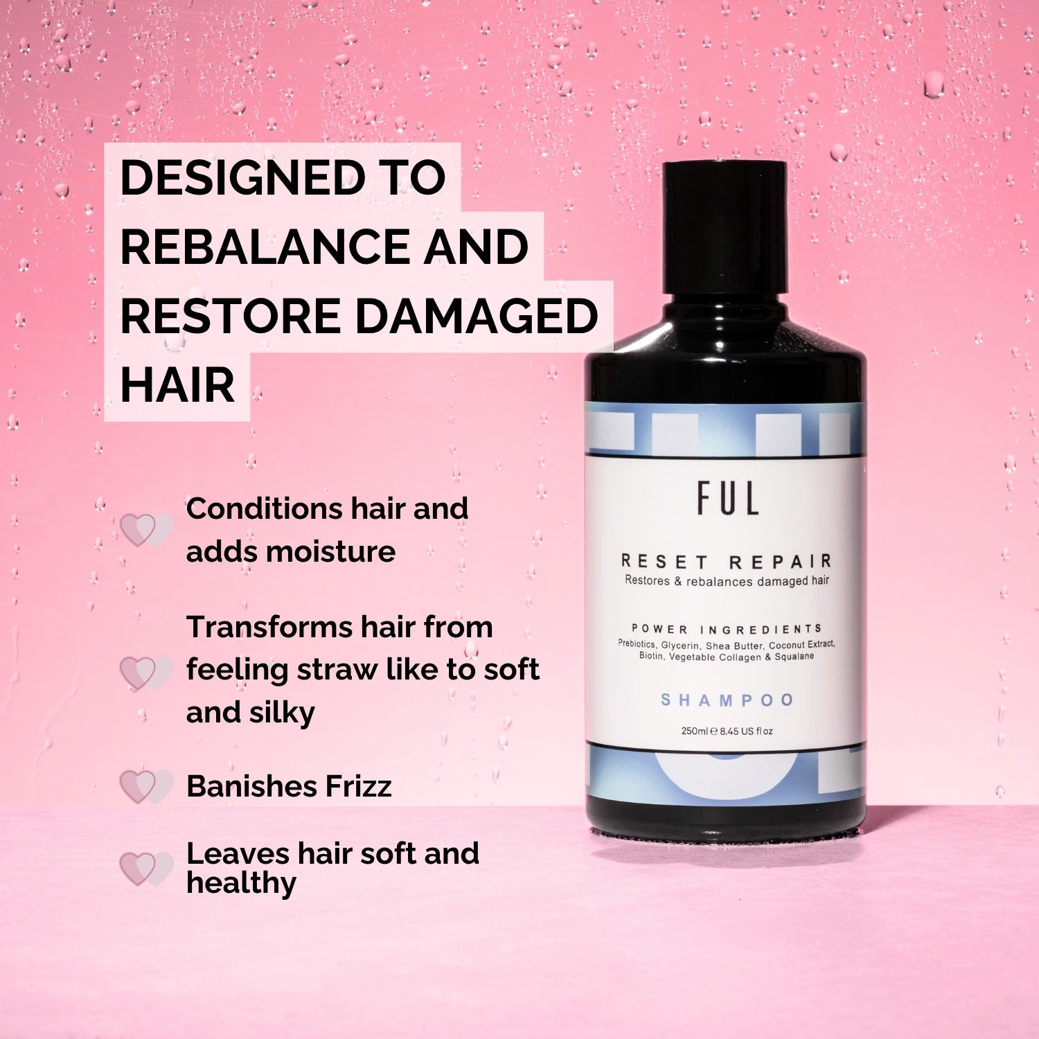 Ful Reset Repair Shampoo 250ml - British product