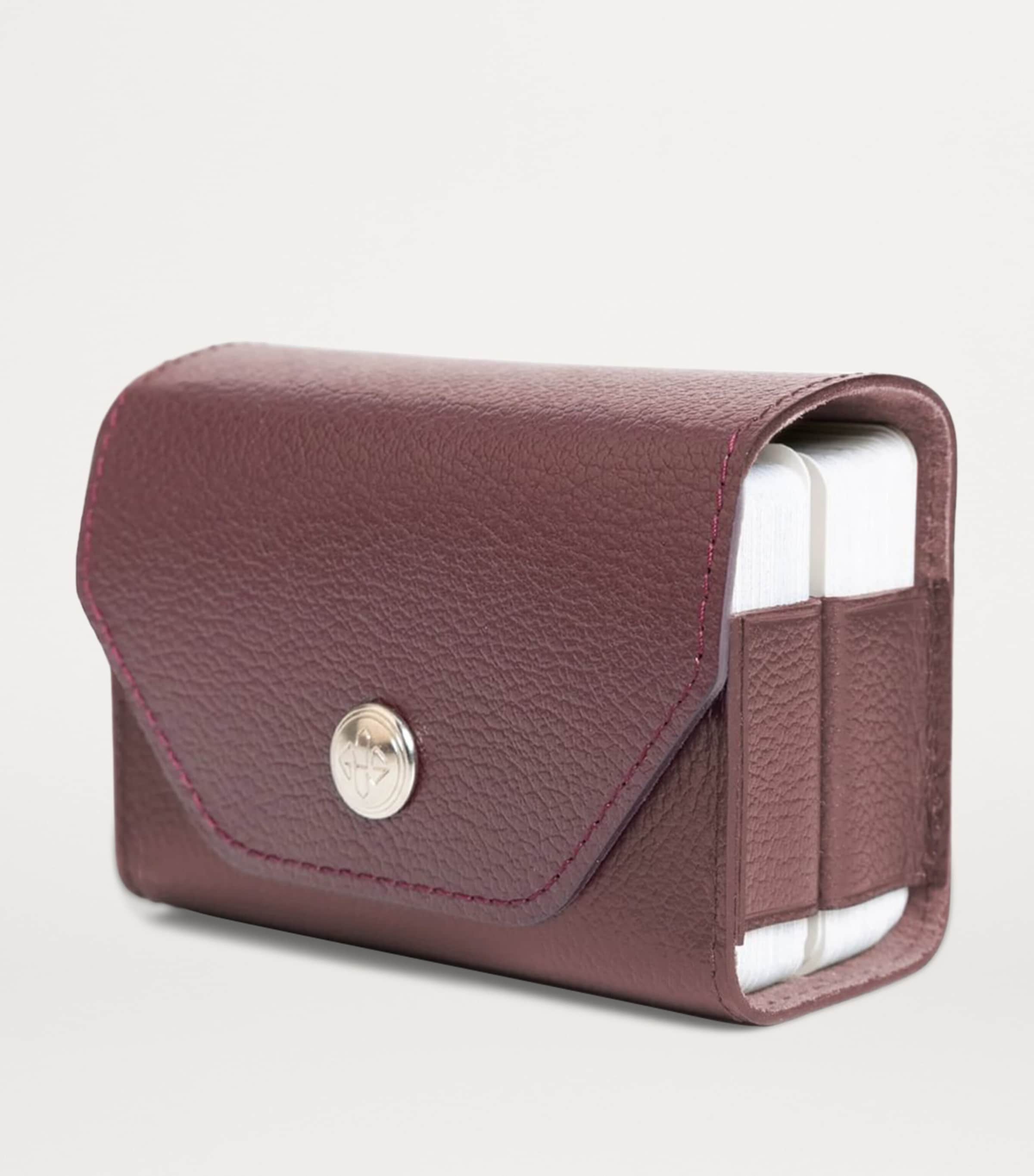Ettinger leather double playing cards case - British product