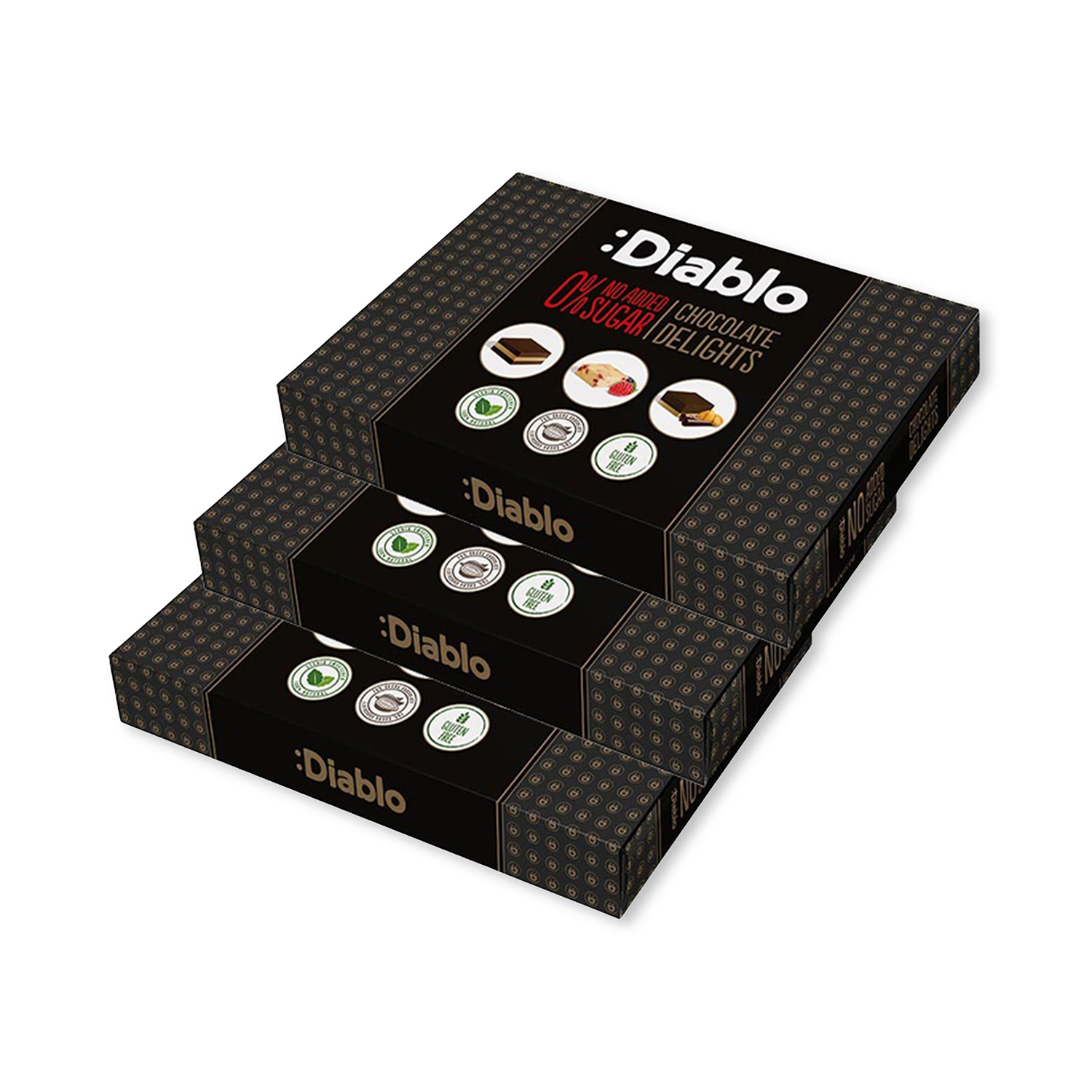 Diablo assorted chocolate delights gift box 115g, UK version