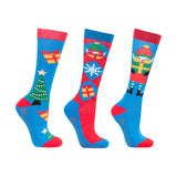 Hy Kids Jolly Elves Socks (Pack of 3) (12 -4) GOODS Superdrug   