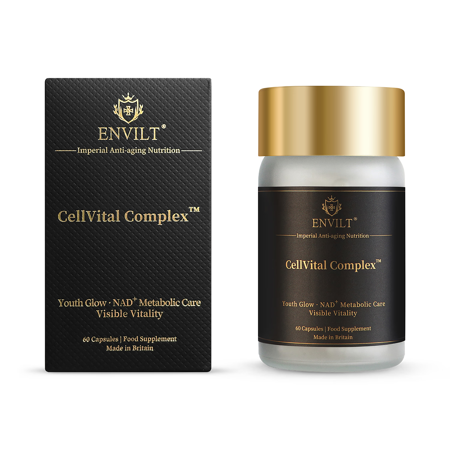 Envilt CellVital Complex supplement 60 capsules - British product