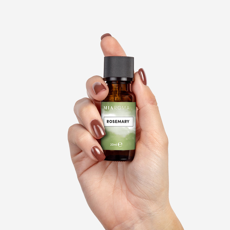 Miaroma Rosemary Pure Essential Oil 20ml, imported from the UK