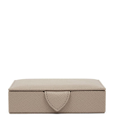 Smythson Small Panama Leather Jewellery Box