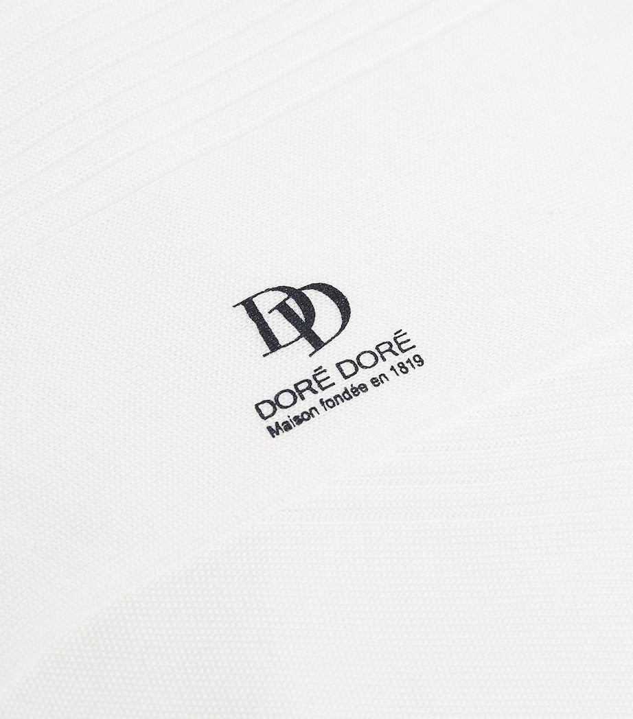 Doré Doré cotton rib-knit socks (British brand)