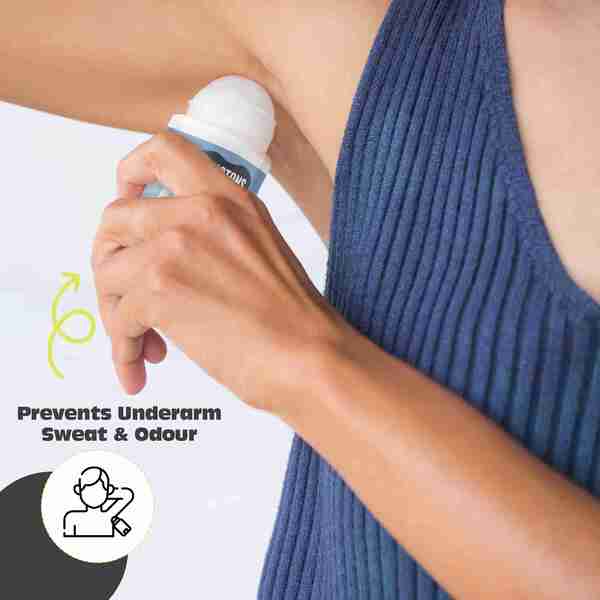 Scrubbingtons Pit Stop natural deodorant Cotton 75ml quad pack - British product