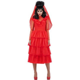 Smiffys Beetlejuice Lydia Bride costume dress and veil (British brand)