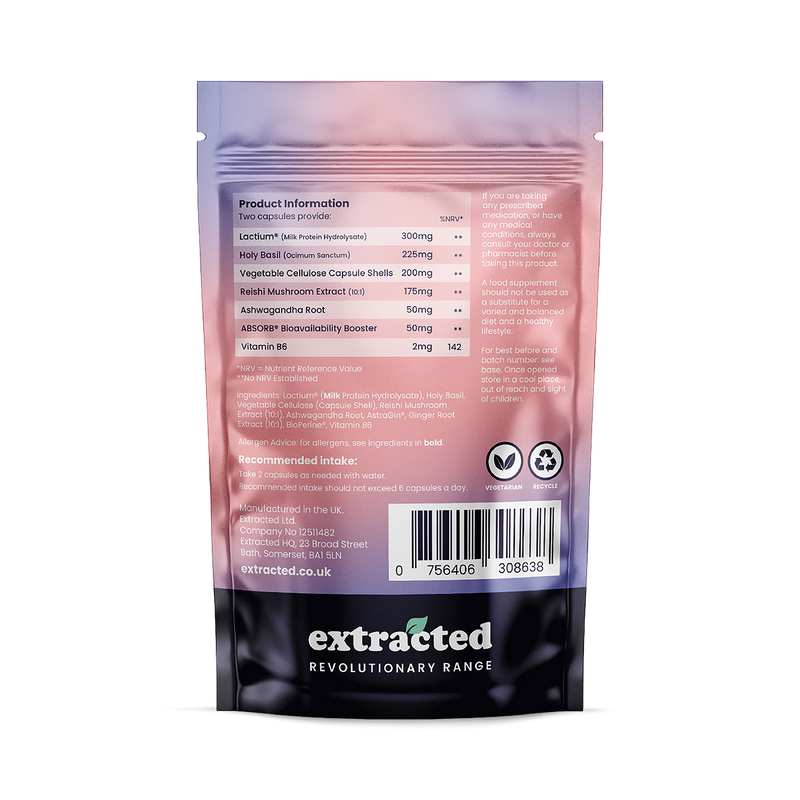 Calmee anti-anxiety supplement with Lactium, imported from the UK