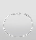 Boucheron white gold diamond Plume de Paon bracelet (British brand)