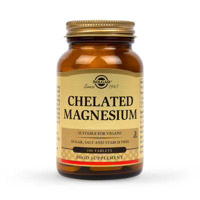 Holland & Barrett Solgar Chelated Magnesium 100 Tablets- Buy online at McGrocer