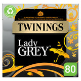 Twinings Lady Grey Teabags 200g x80 GOODS Sainsburys   