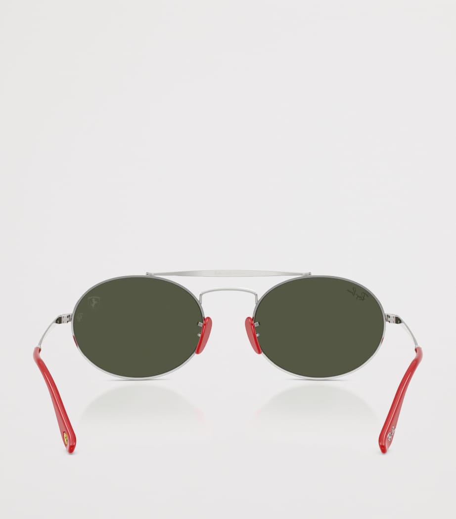 Ray-Ban RB3775M oval metal sunglasses, UK version