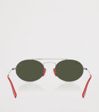 Ray-Ban RB3775M oval metal sunglasses, UK version