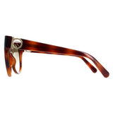 Salvatore Ferragamo cat eye sunglasses tortoise green - British product