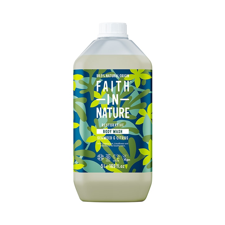 Faith in Nature Seaweed & Citrus Body Wash 5L Washing & Bathing Holland&Barrett   