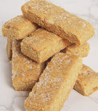 Harrods all-butter Scottish shortbread fingers with stem ginger 170g, UK version