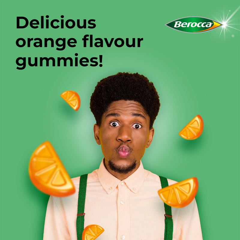 Berocca Immuno orange gummies 60 - British product