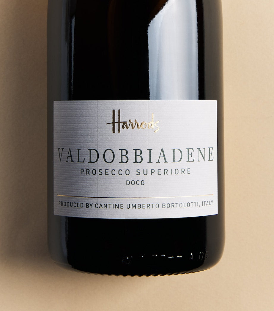 Harrods Prosecco Superiore 75cl, UK version