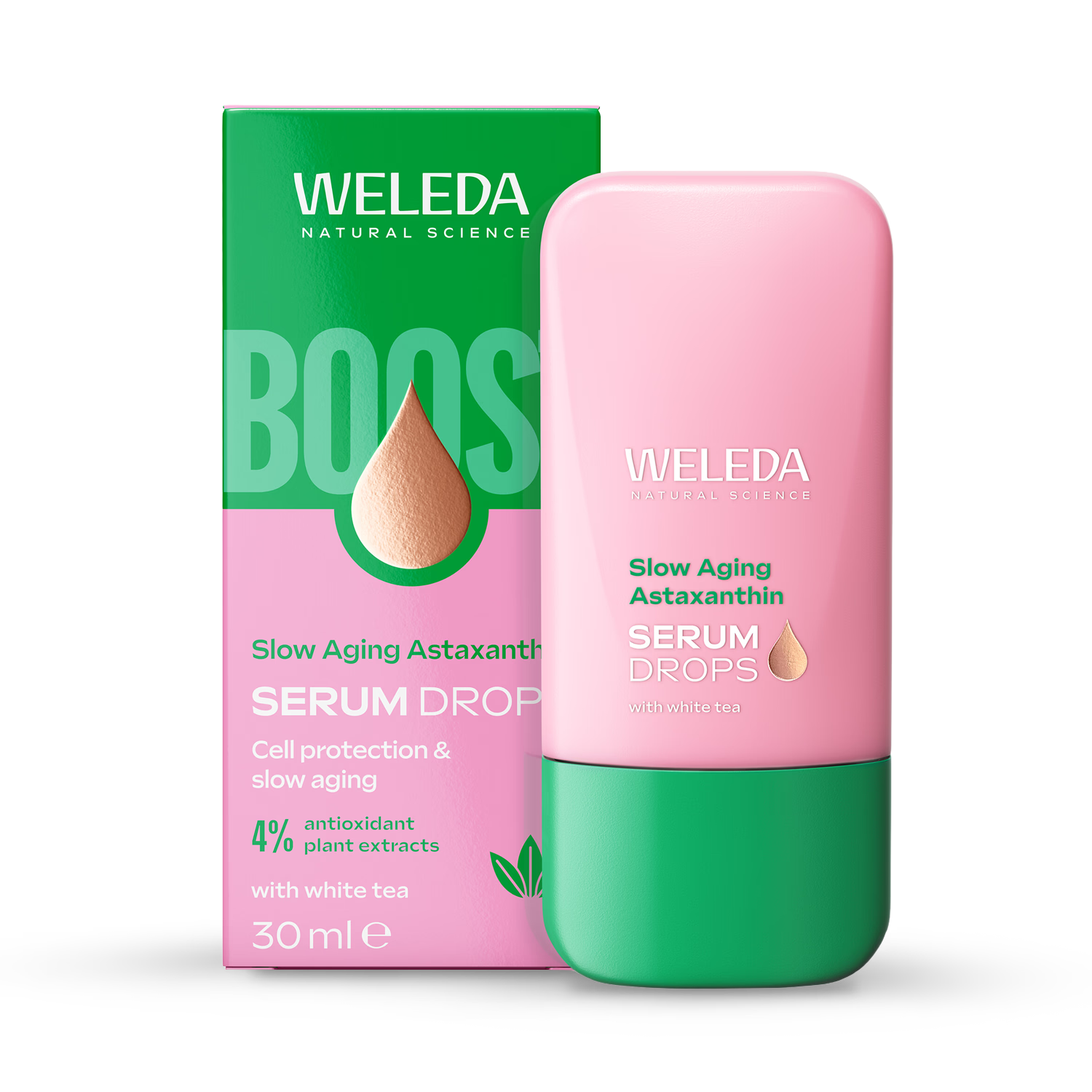Weleda Slow Aging Astaxanthin Serum Drops 30ml - British product