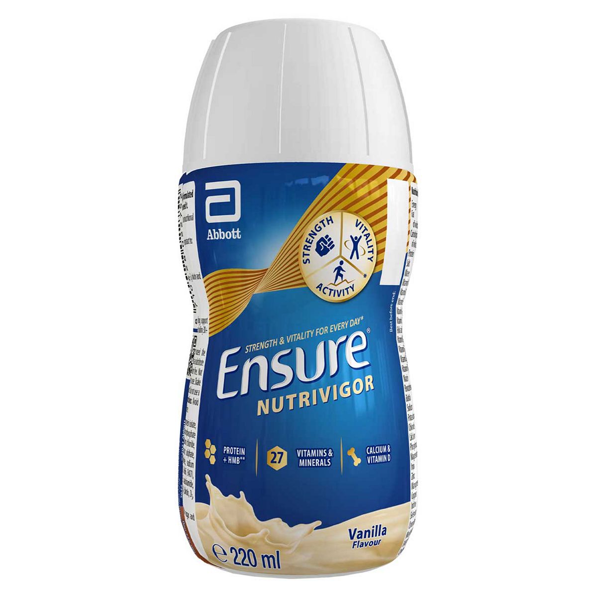 Ensure Nutrivigor shake vanilla RTD 220ml Vitamins, Minerals & Supplements Boots   