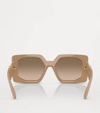 Versace sunglasses brown and silver VE4478U, imported from the UK