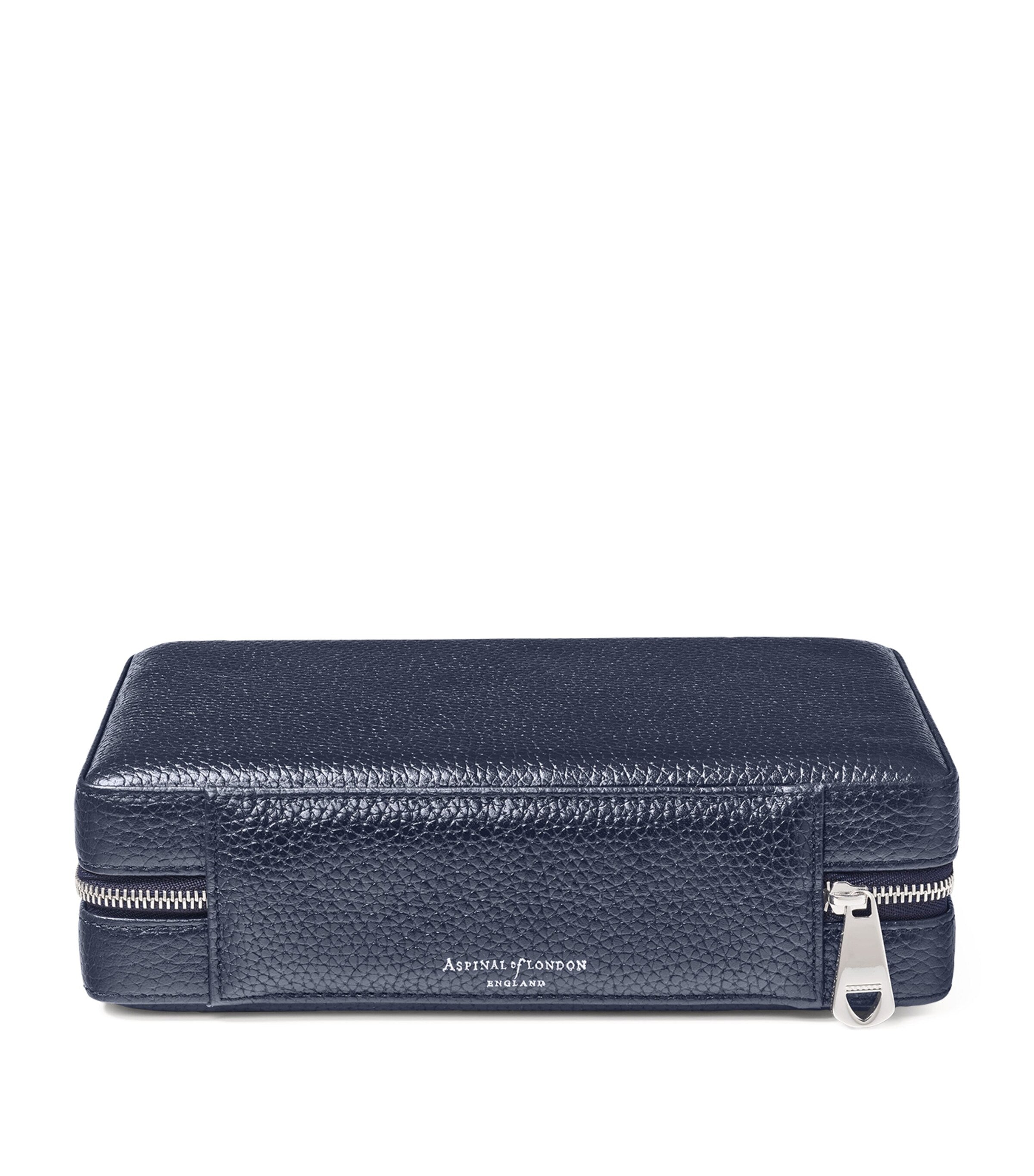 Aspinal London leather travel jewellery case - British product