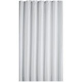 Sainsbury's Home Plain Shower Curtain Super White GOODS Sainsburys   