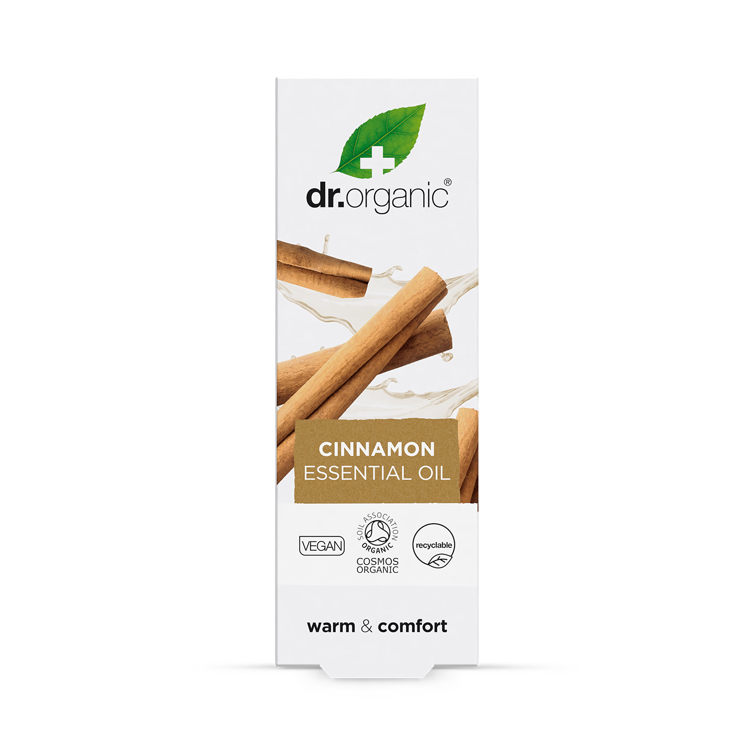 Dr Organic Cinnamon essential oil 10ml, imported from the UK