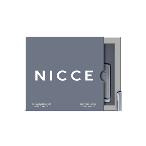 Nicce eau de toilette and body wash gift set, imported from UK