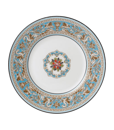 Harrods Ornate Border Fine Bone China Plate 18cm with Hand-Rendered Motifs- Buy online at McGrocer