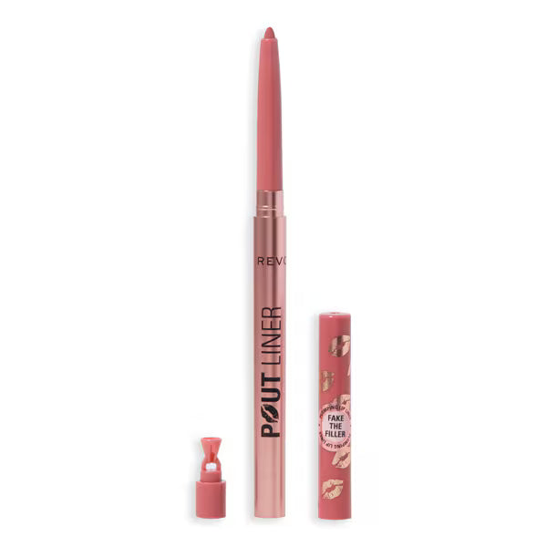 Revolution Plumping Lip Liner Chauffeur Nude, imported from the UK