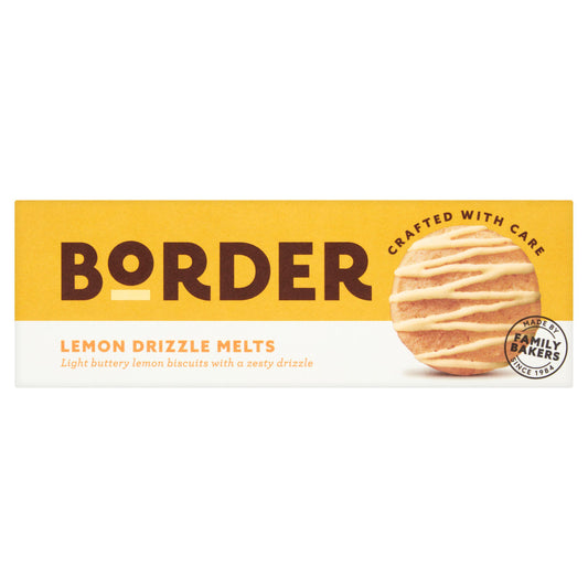 Border Lemon Drizzle Melts 150g GOODS Sainsburys   
