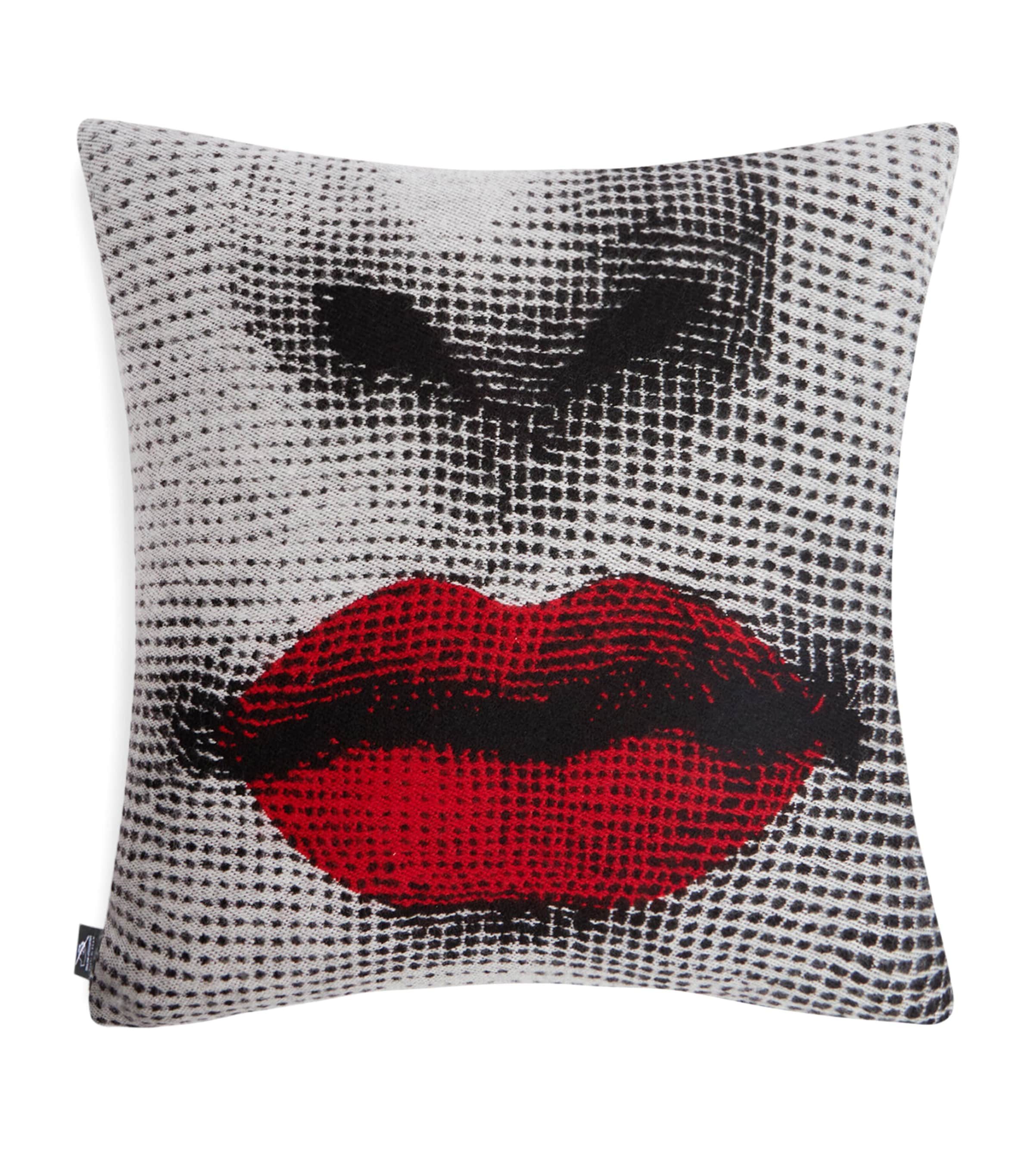 Fornasetti Kiss cushion 50cm x 50cm - British product