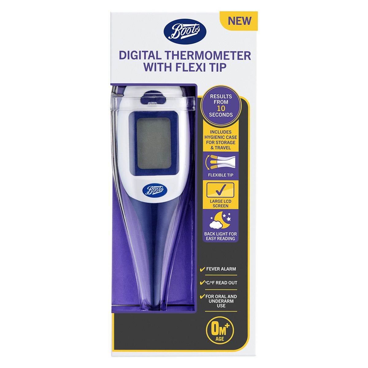 Boots Digital Thermometer with Flexi Tip Baby Healthcare Boots   