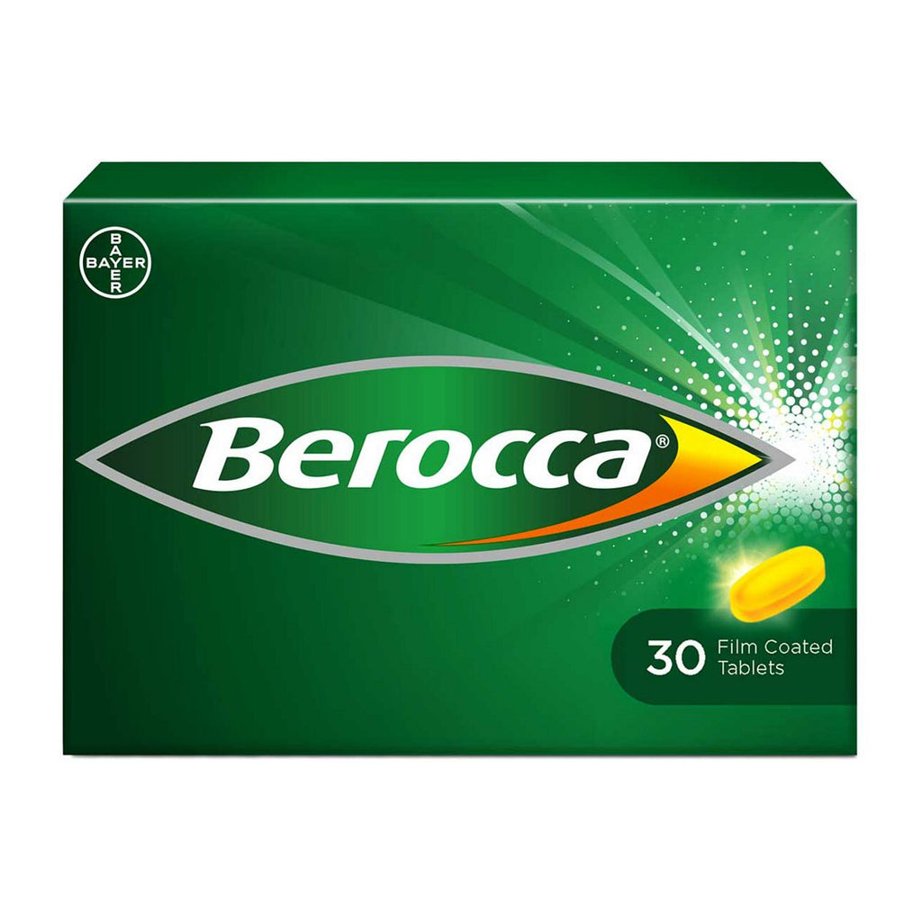 Berocca Energy Vitamin Film Coated Tablets 30s